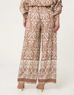 Printed Elasticated Trousers