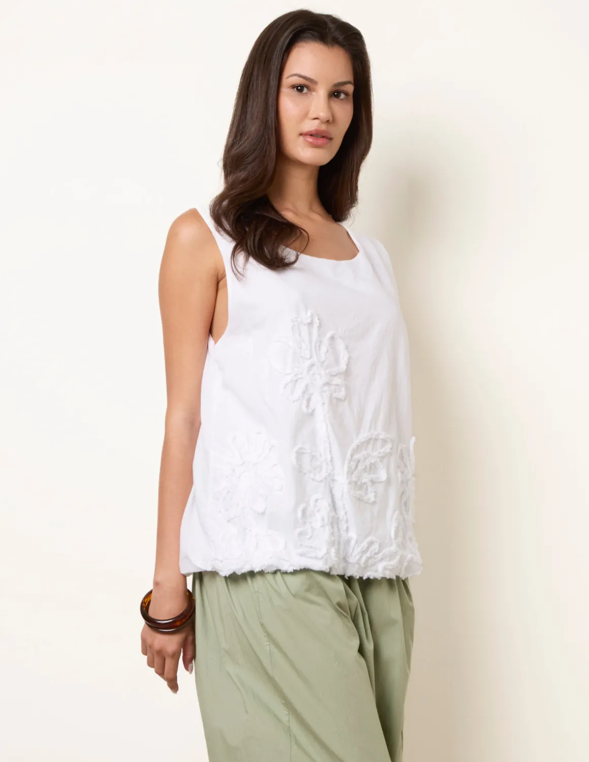 Puffball Flower Top