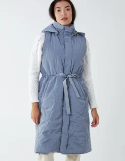 Quilted Belted Gilet
