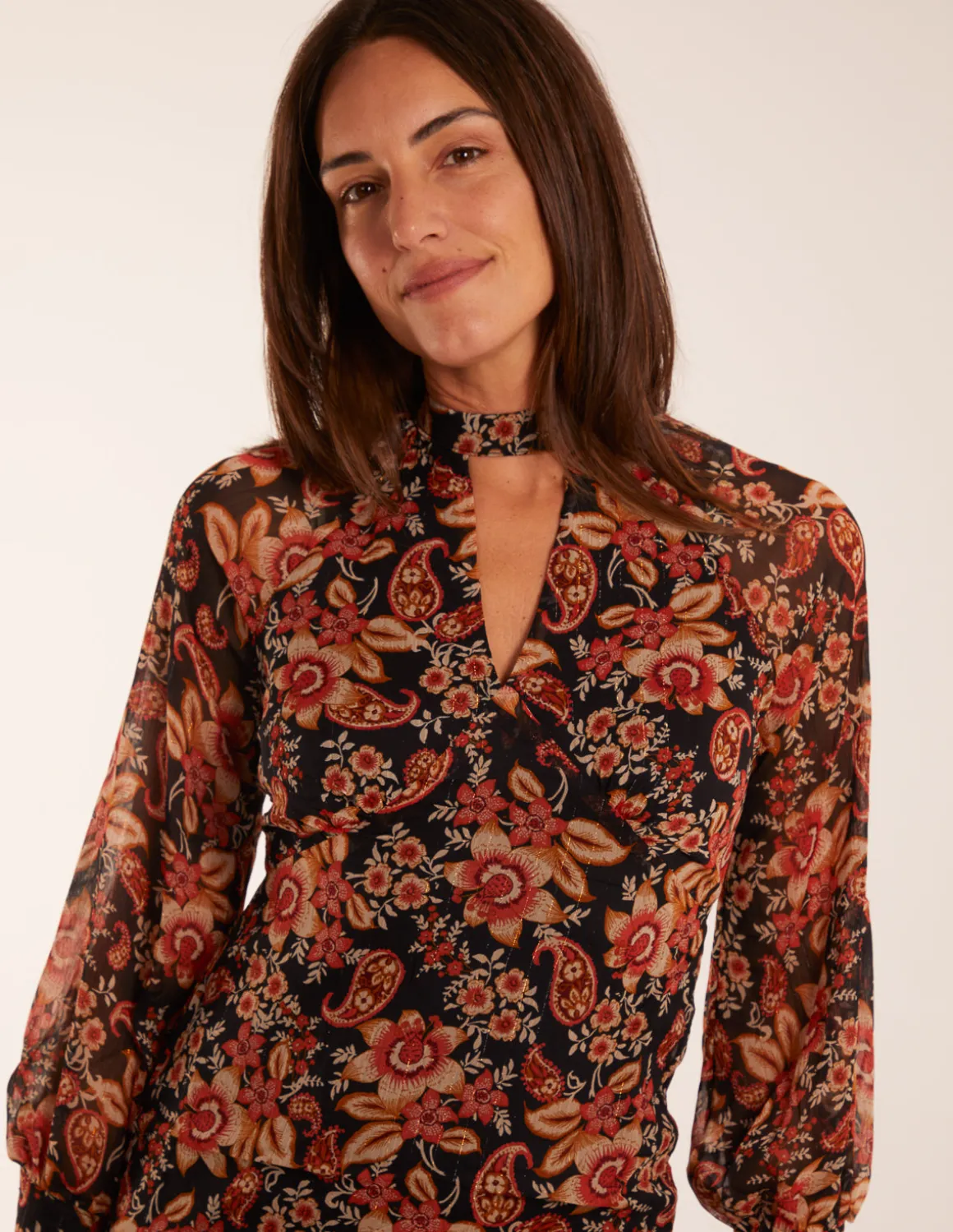 Raglan Keyhole Midi Dress