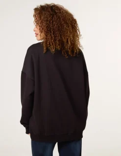 Rhinestone Lips Sweatshirt