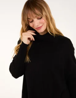 Ribbed Leggings & Cowl Neck Jumper Set