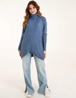 Roll Neck Pocket Jumper