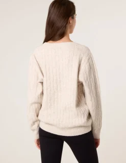 Round Neck Jumper With Sequin