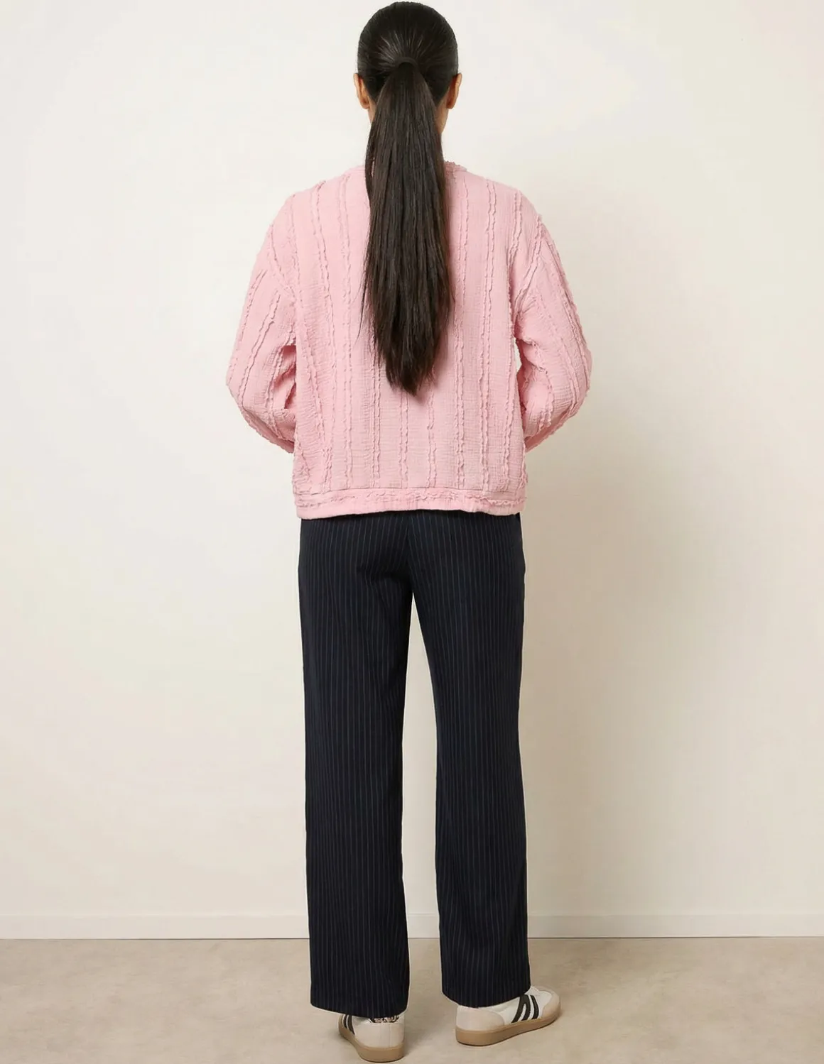 Ruffle Detailed Sleeve Top