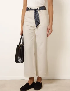 Scarf Belt Trousers
