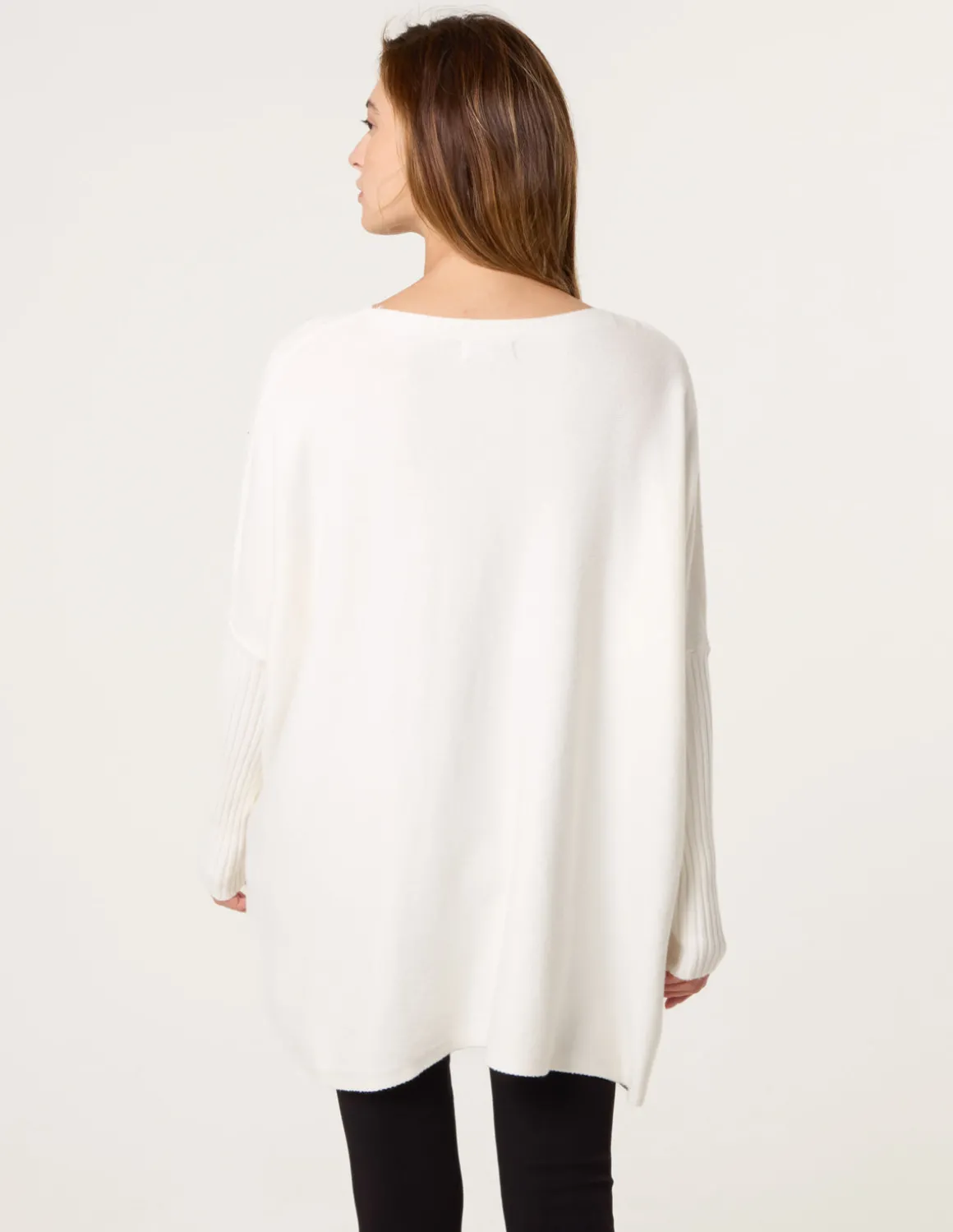 Scattered Embellished Knit Jumper