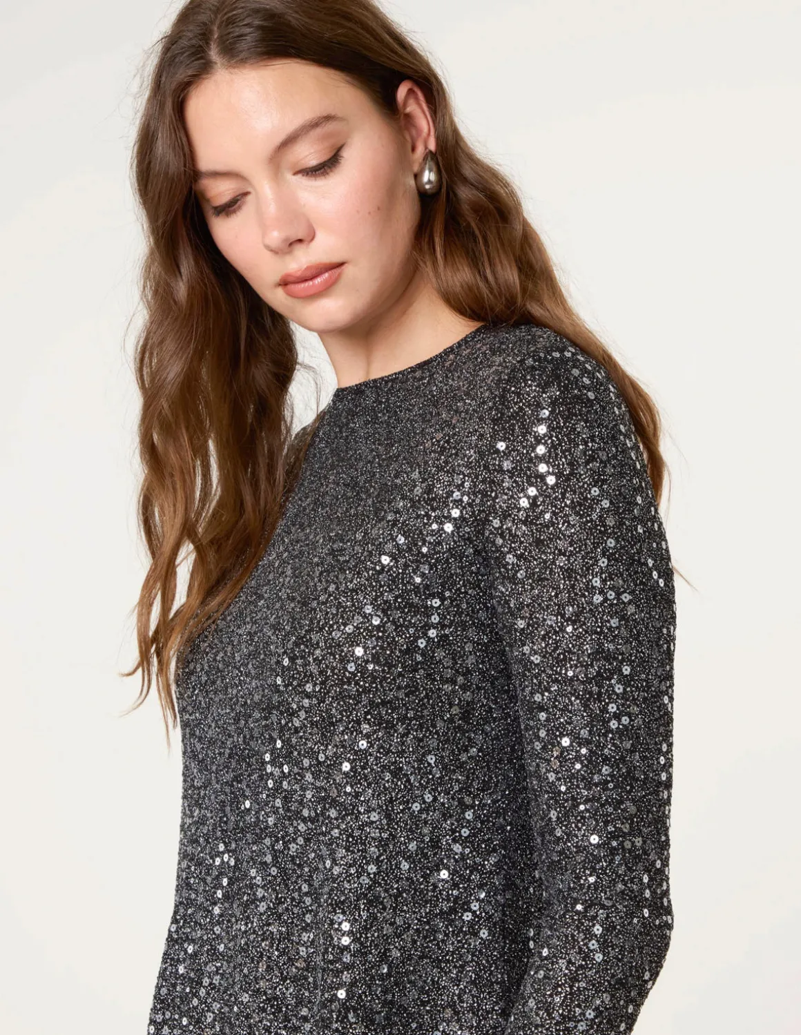 Sequin Swing Dress