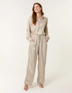 Shimmer Wide Leg Trousers
