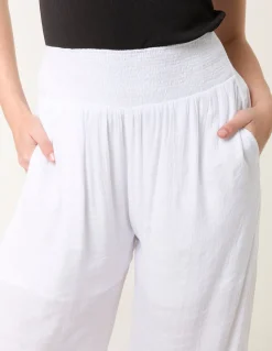 Shirred Trousers