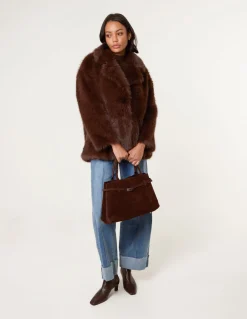 Short Faux Fur Coat