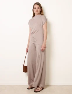 Soft Jersey Asymmetric Hem Set