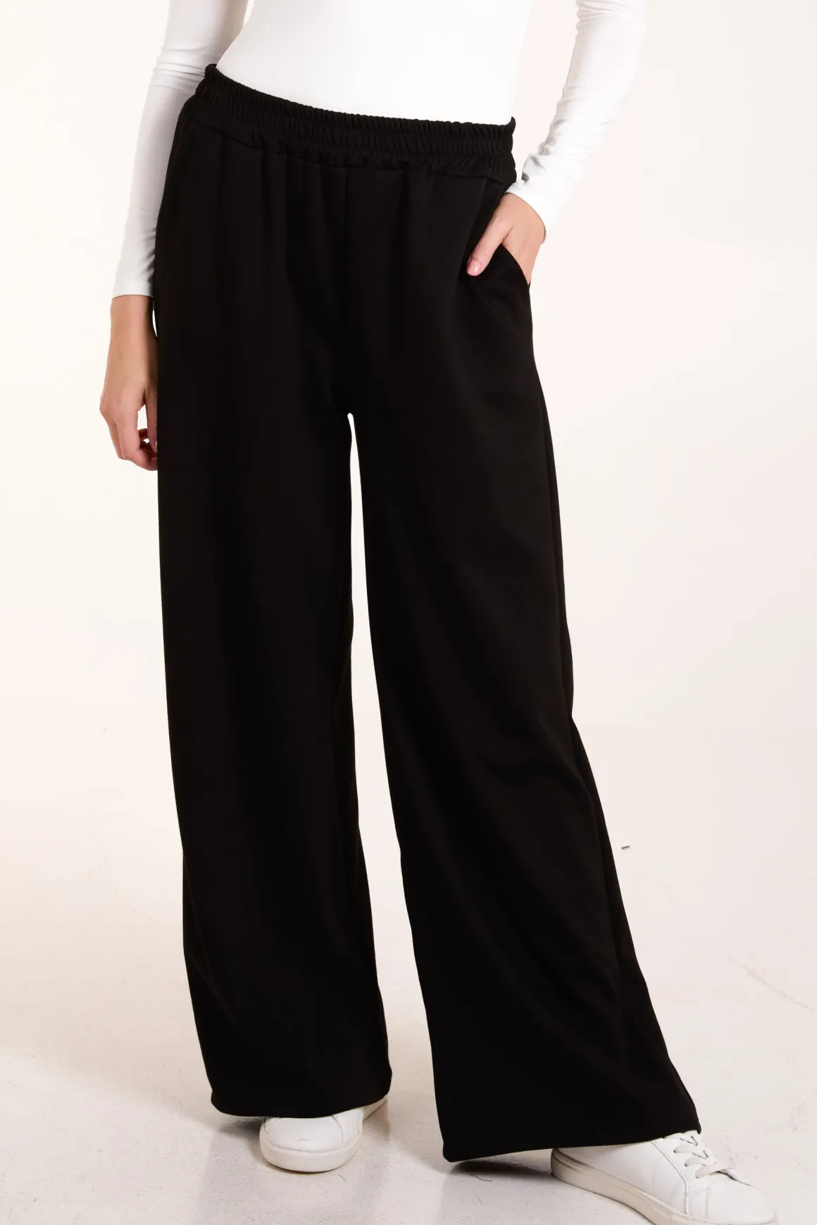 Soft Sweat Straight Leg Trousers