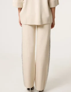 Square Rhinestone Trousers