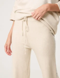 Square Rhinestone Trousers
