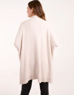 Stand Neck Big Cable Jumper