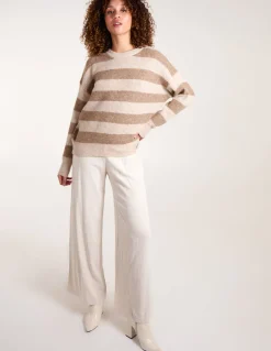 Stripe Rib Knit Jumper