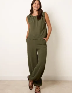 Studded Detailed Balloon Trouser Set