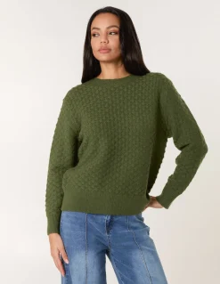 Textured Knit Jumper