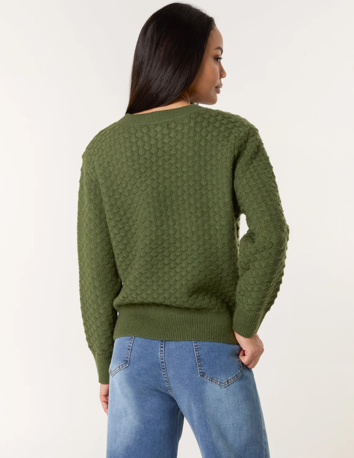 Textured Knit Jumper