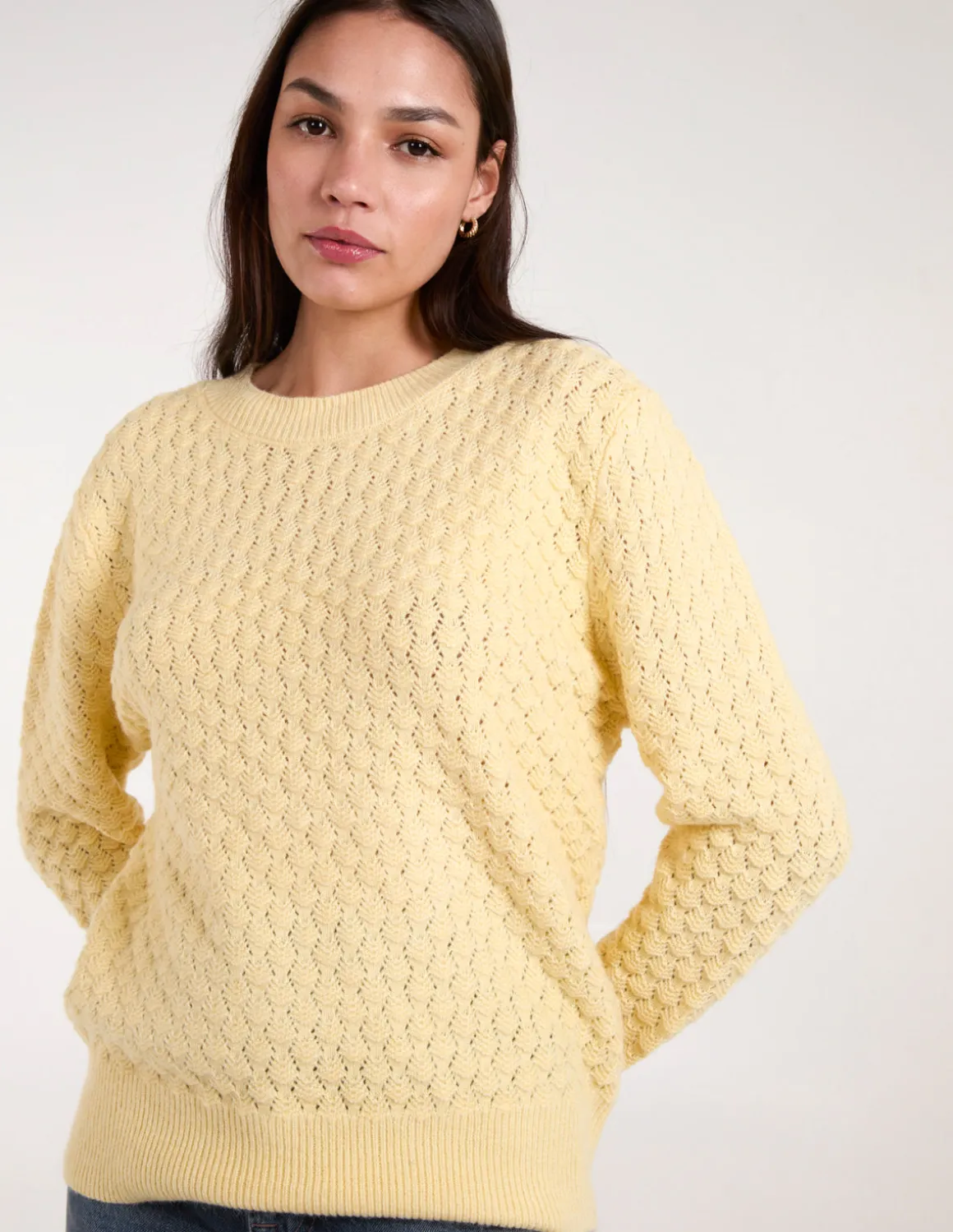 Textured Knit Jumper