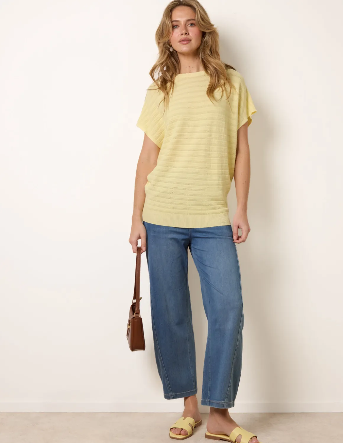 Textured Sleeveless Knit Top