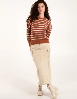 Textured Stripe Jumper
