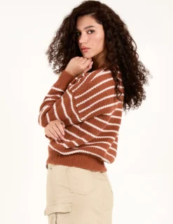 Textured Stripe Jumper