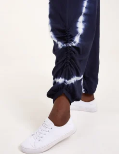 Tie Dye Ruched Harem Trousers