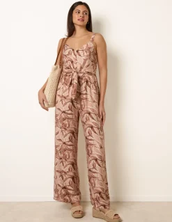 Tie Front Jumpsuit