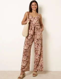Tie Front Jumpsuit