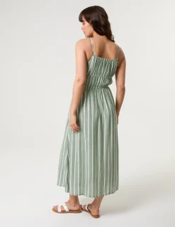 Tie Front Midi Dress