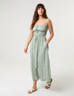 Tie Front Midi Dress