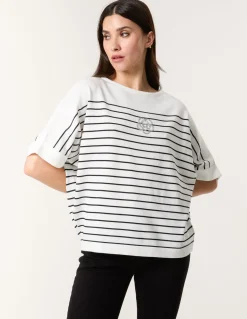 Top With Horizontal Stripe