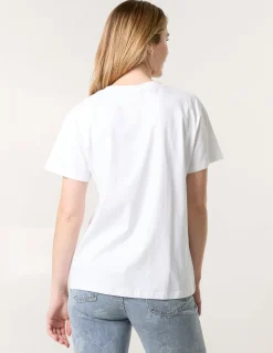 T-Shirt With Colorful Print