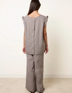 Two Piece Gingham Set