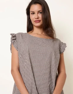 Two Piece Gingham Set