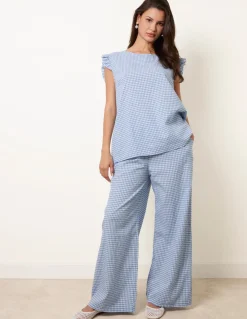 Two Piece Gingham Set