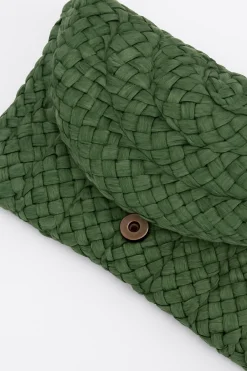 Woven Clutch Bag