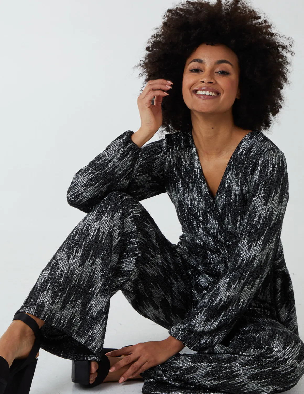 Wrap Tie Jumpsuit