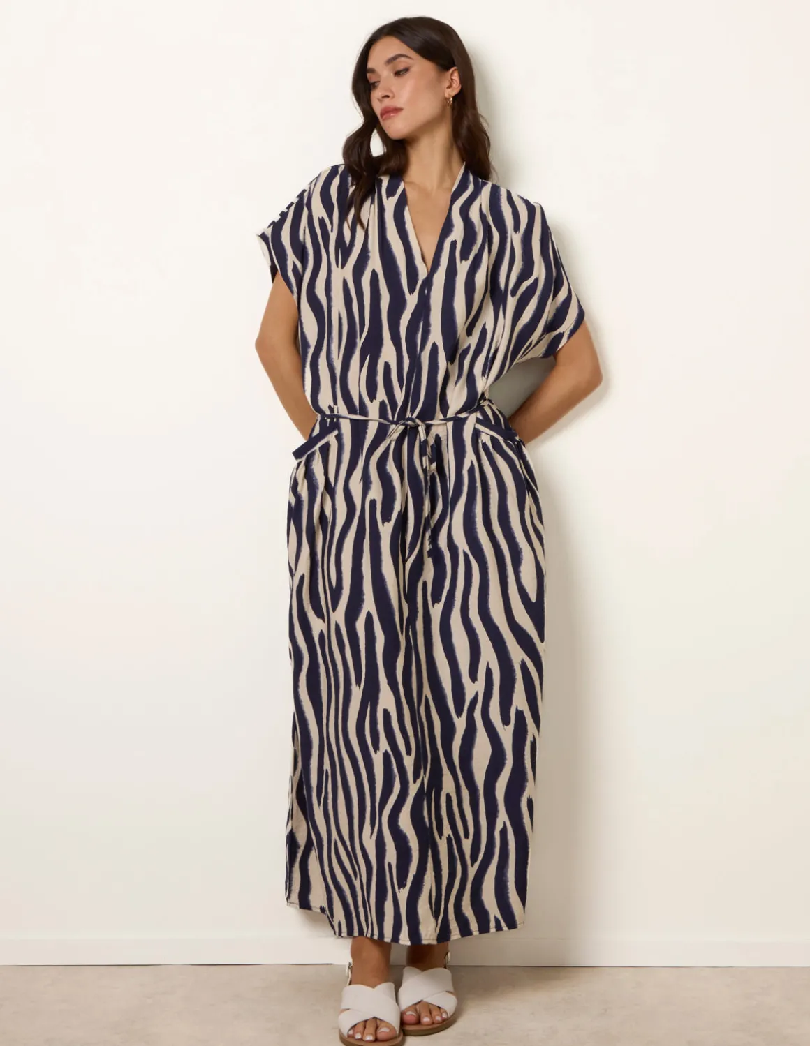 Zebra Print Dress